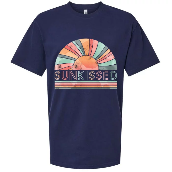 Retro Sunkissed Summer Vacation Retro Sunlight Vintage Vacation Sueded Cloud Jersey T-Shirt