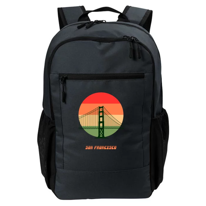 Retro Sun San Francisco Daily Commute Backpack