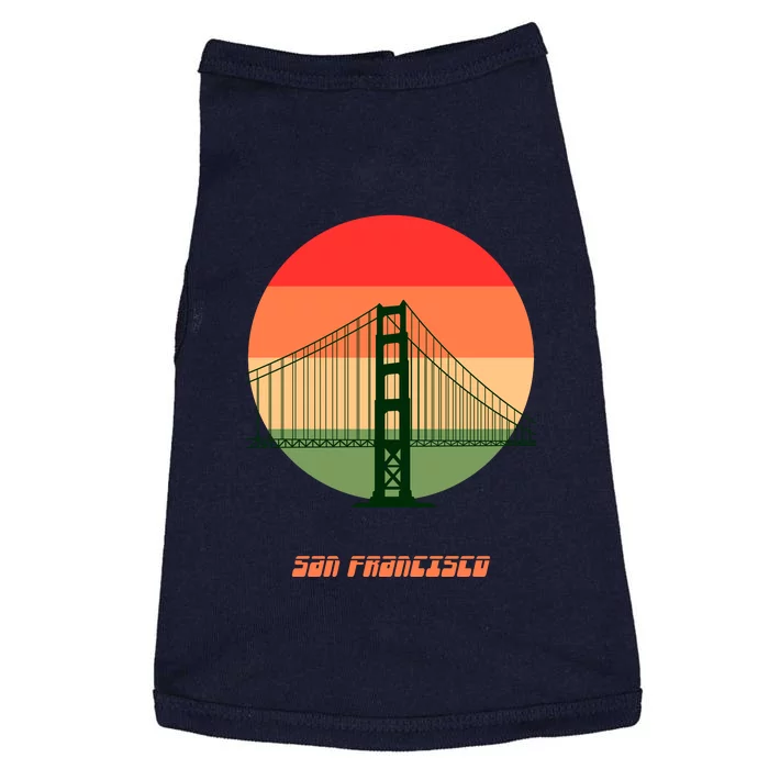 Retro Sun San Francisco Doggie Tank