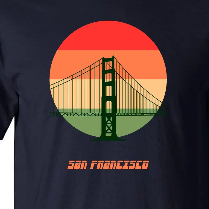 Retro Sun San Francisco Tall T-Shirt