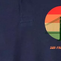 Retro Sun San Francisco Softstyle Adult Sport Polo