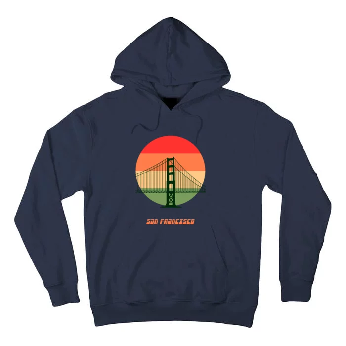 Retro Sun San Francisco Tall Hoodie