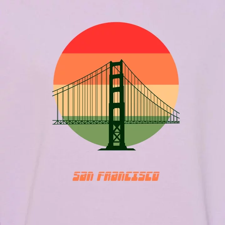 Retro Sun San Francisco Garment-Dyed Sweatshirt