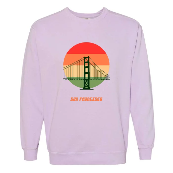 Retro Sun San Francisco Garment-Dyed Sweatshirt