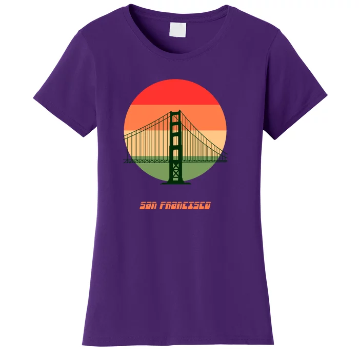 Retro Sun San Francisco Women's T-Shirt