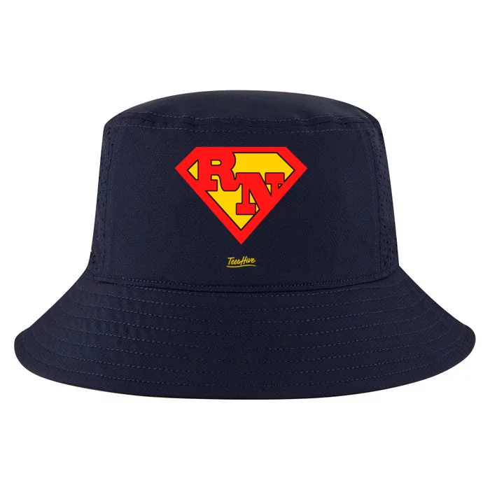 Rn Superhero Super Rn Super Nurse Great Gift Cool Comfort Performance Bucket Hat