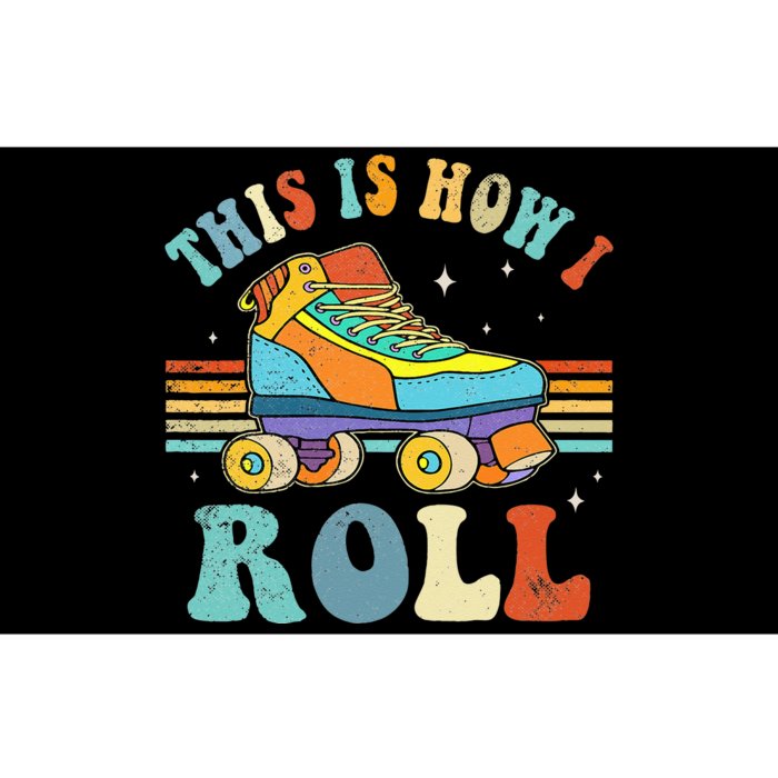 Roller Skates This Is How I Roll Skate Sport Roller Skating Bumper Sticker