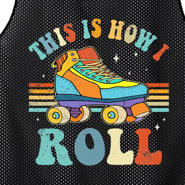 Roller Skates This Is How I Roll Skate Sport Roller Skating Mesh Reversible Basketball Jersey Tank