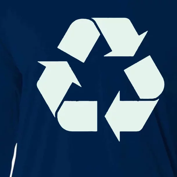 Recycle Symbol T Shirt Vintage Recycle T Shirt Recycle Logo Shirt Cooling Performance Long Sleeve Crew