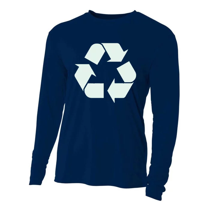 Recycle Symbol T Shirt Vintage Recycle T Shirt Recycle Logo Shirt Cooling Performance Long Sleeve Crew