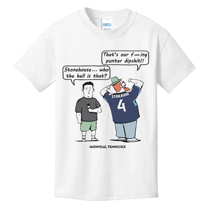 Ryan Stonehouse That’S Our Fucking Punter Dipshit Kids T-Shirt