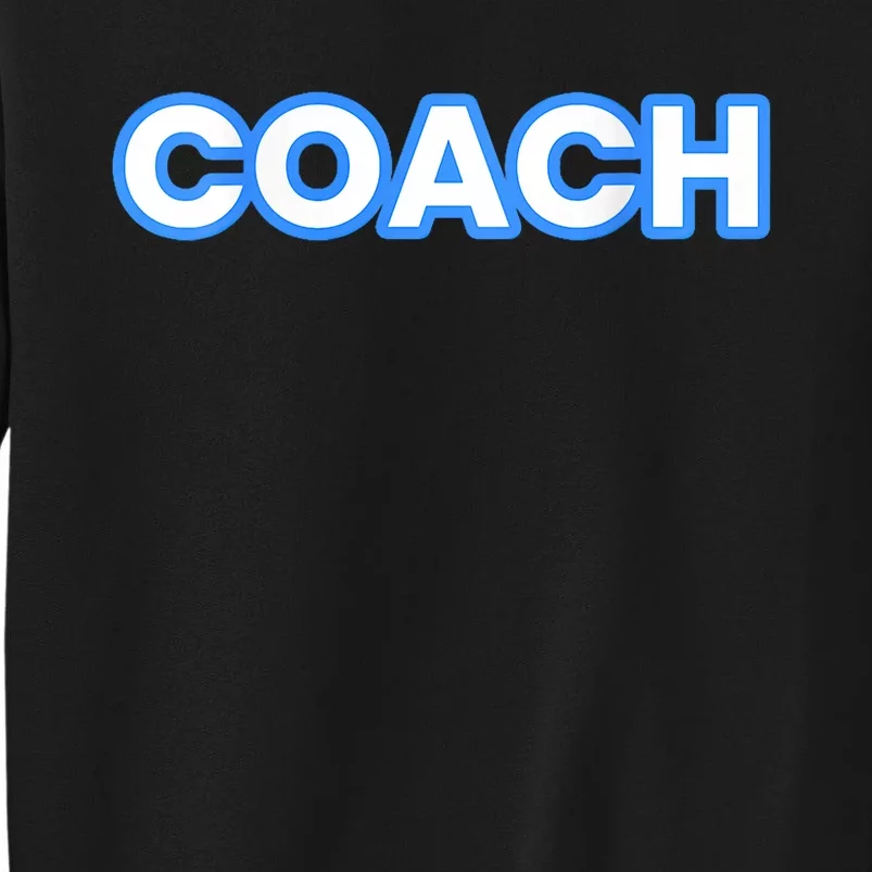 Raptors Soccer Team Coaches Tall Sweatshirt