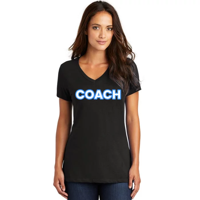 Raptors Soccer Team Coaches Women's V-Neck T-Shirt