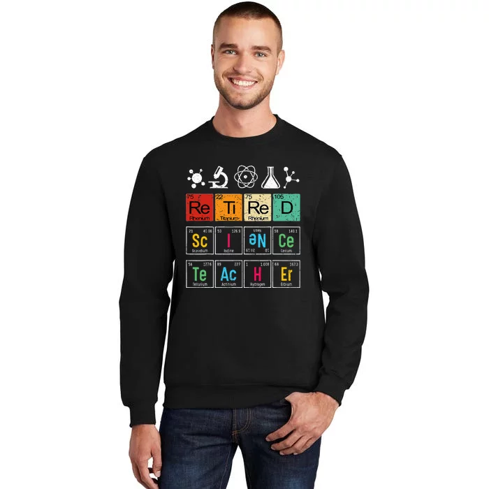 Retired Science Teacher Learning School Retiret Sweatshirt