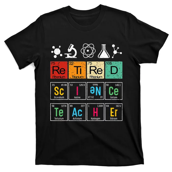 Retired Science Teacher Learning School Retiret T-Shirt