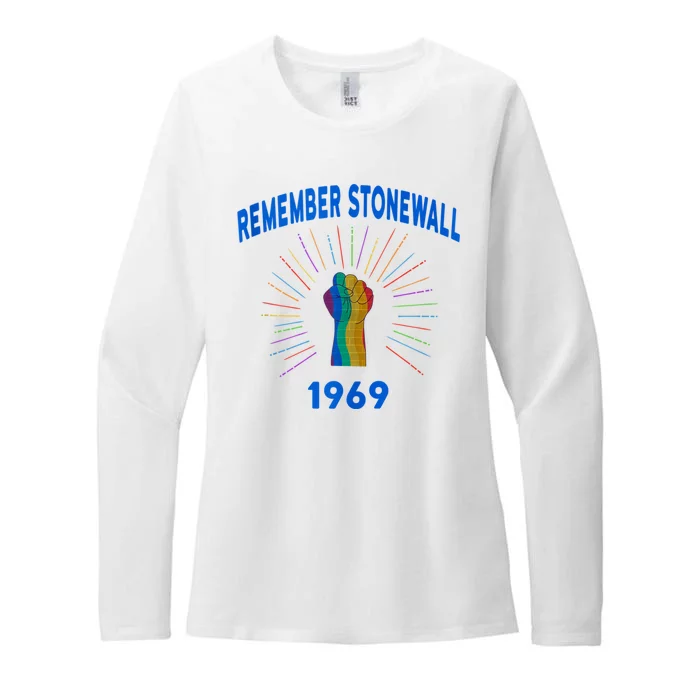 Remember Stonewall The Riot That Started It Womens CVC Long Sleeve Shirt