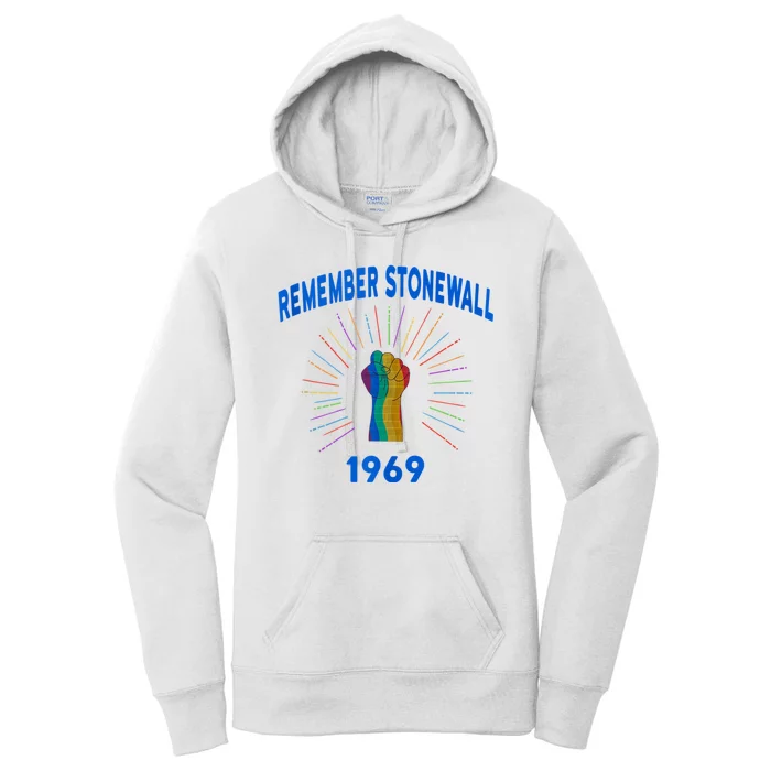 Remember Stonewall The Riot That Started It Women's Pullover Hoodie