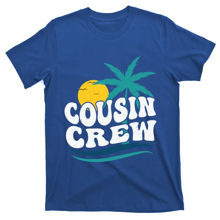 Retro Summer Tee Family Vacation Vintage Beach Cousin Crew Gift T-Shirt