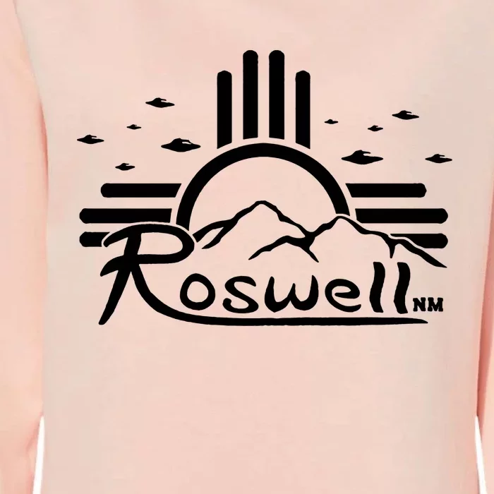 Roswell Sun Ufo Alien Funny Womens California Wash Sweatshirt