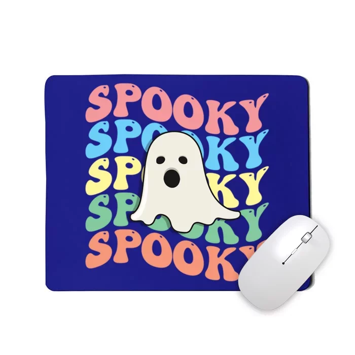 Retro Spooky Vibes Ghost Halloween Halloween Great Gift Mousepad