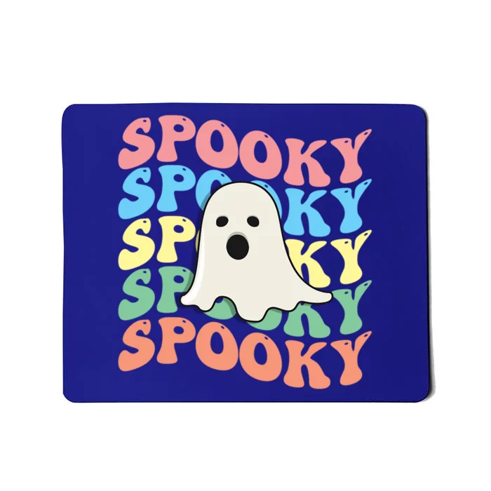 Retro Spooky Vibes Ghost Halloween Halloween Great Gift Mousepad