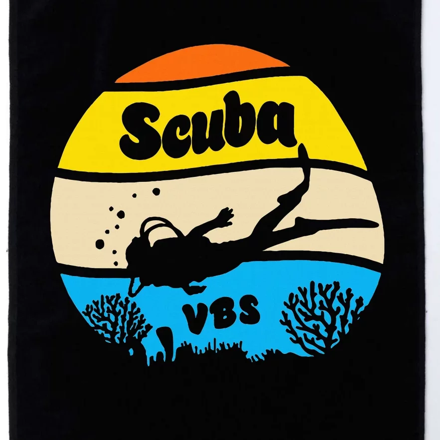 Retro Scuba Vbs 2024 Underwater Jesus Platinum Collection Golf Towel