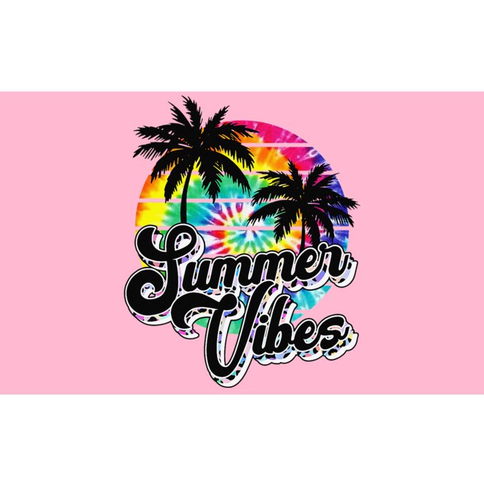 Retro Summer Vibes Leopard Sunglasses Summer Lover Bumper Sticker