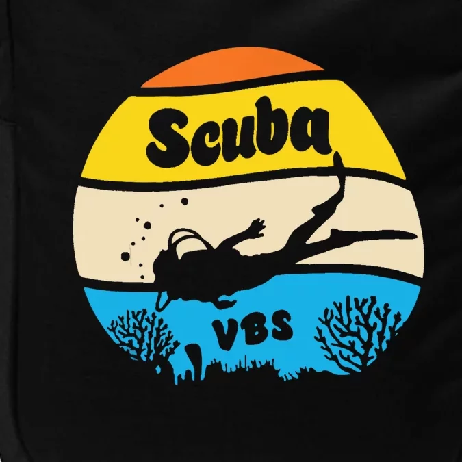 Retro Scuba Vbs 2024 Underwater Jesus Christian Bible Impact Tech Backpack