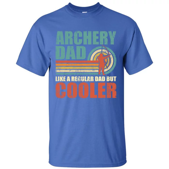 Retro Style Vintage Archery Dad Father's Day Gift Tall T-Shirt