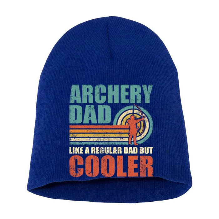 Retro Style Vintage Archery Dad Father's Day Gift Short Acrylic Beanie