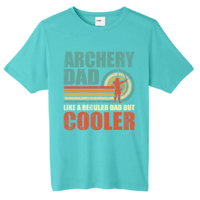 Retro Style Vintage Archery Dad Father's Day Gift ChromaSoft Performance T-Shirt