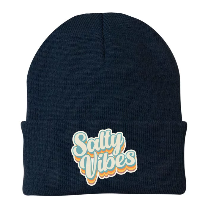 Retro Salty Vibes Beach Lover Knit Cap Winter Beanie