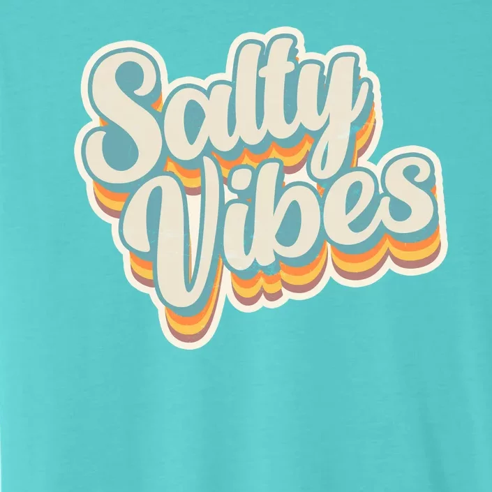 Retro Salty Vibes Beach Lover ChromaSoft Performance T-Shirt