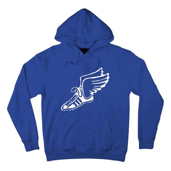 Running Shoe With Wings Track And Field Sneaker Hoodie