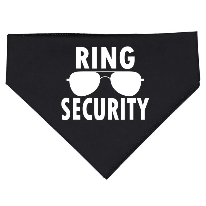 Ring Security Wedding Ring Wedding Party USA-Made Doggie Bandana