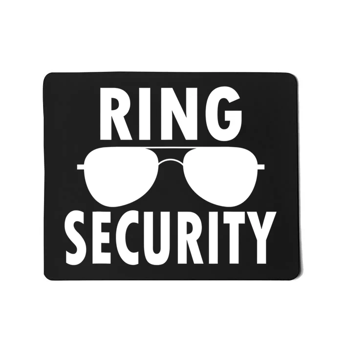 Ring Security Wedding Ring Wedding Party Mousepad