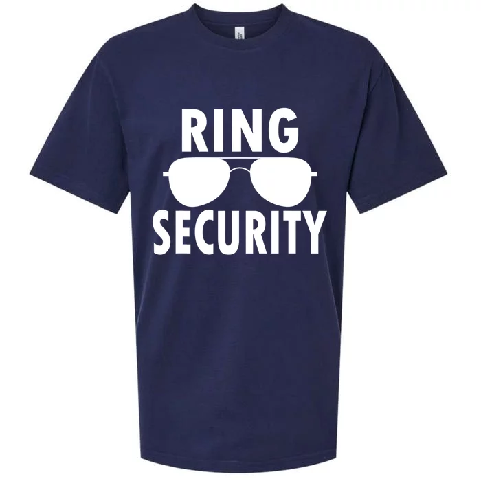 Ring Security Wedding Ring Wedding Party Sueded Cloud Jersey T-Shirt