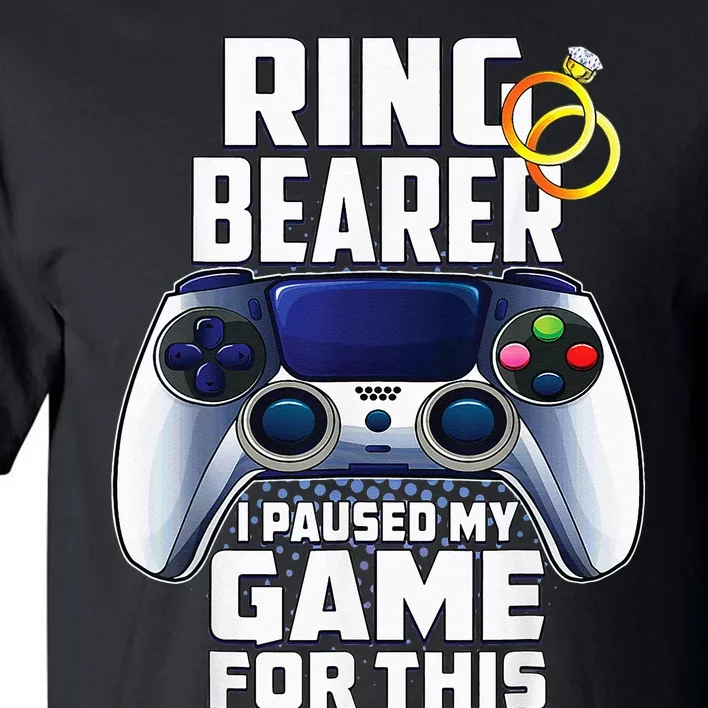 Ring Security Wedding Ring Bearer Groomsman Proposal Gifts Tall T-Shirt