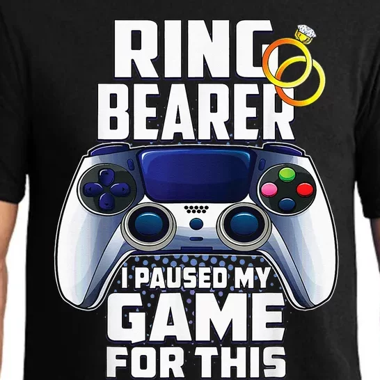 Ring Security Wedding Ring Bearer Groomsman Proposal Gifts Pajama Set