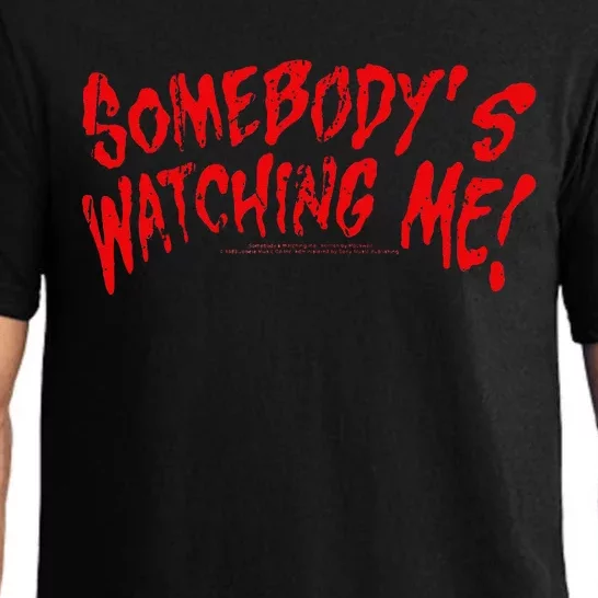 Rockwell SomebodyS Watching Me Lyrics Halloween Pajama Set