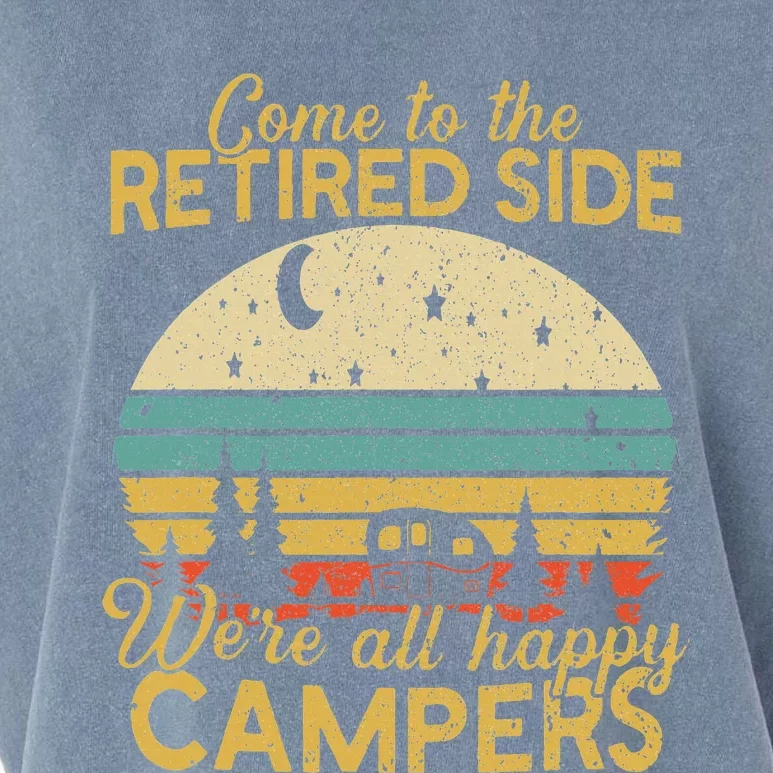 Retired Side WeRe Happy Campers Retiret Garment-Dyed Women's Muscle Tee