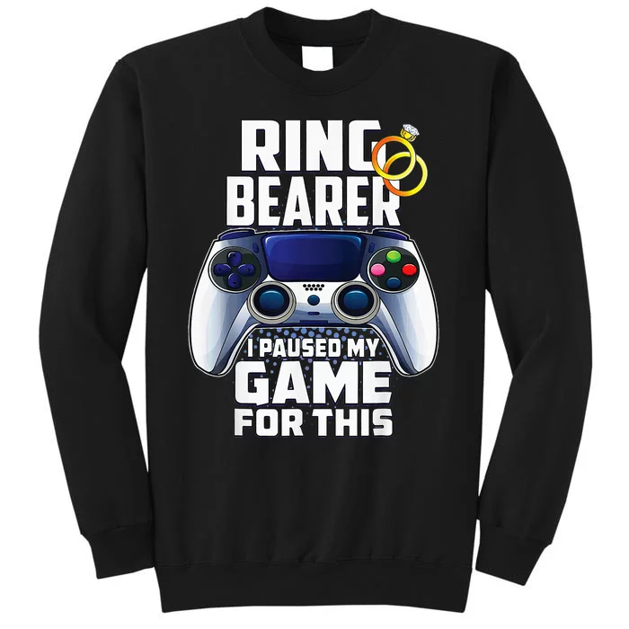 Ring Security Wedding Ring Bearer Groomsman Proposal Gifts Tall Sweatshirt