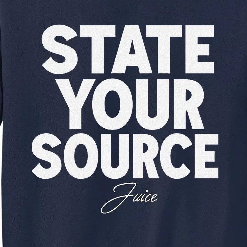 Retro State Your Source Tall Sweatshirt