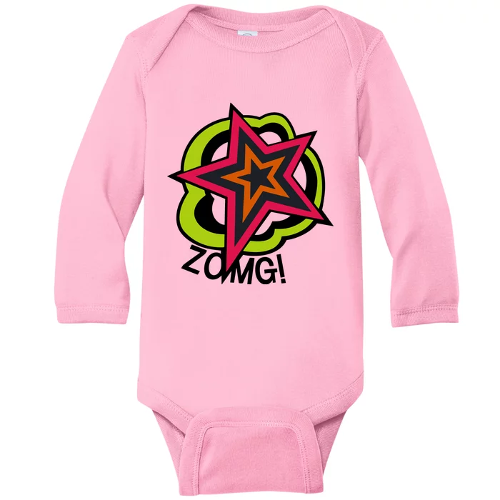 Ryuji Sakamoto Zomg Baby Long Sleeve Bodysuit