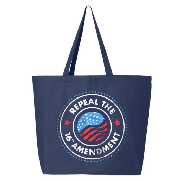 Repeal The 16th Amendment 25L Jumbo Tote