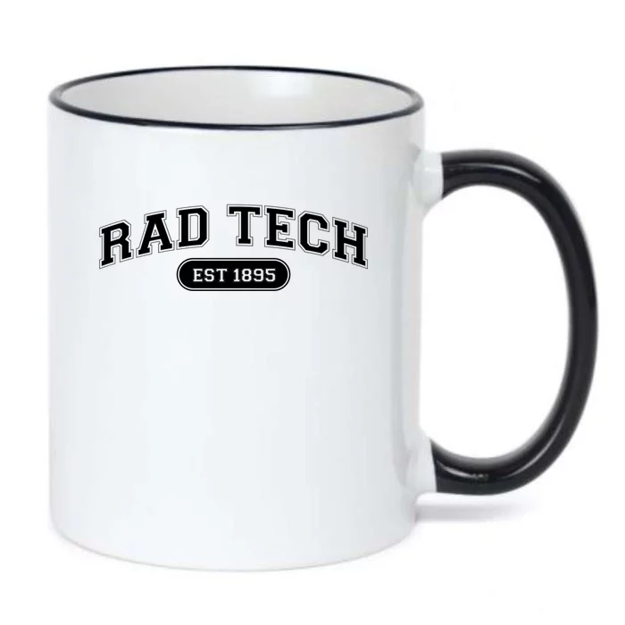 Rad Tech 1895 Radiology Xray Tech College School Cute Gift Black Color Changing Mug