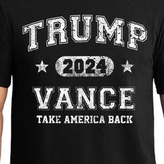 Retro Trump 2024 Election For Republicans Trump Vance 2024 Pajama Set