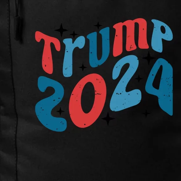 Retro Trump 2024 Era Graphic Daily Commute Backpack