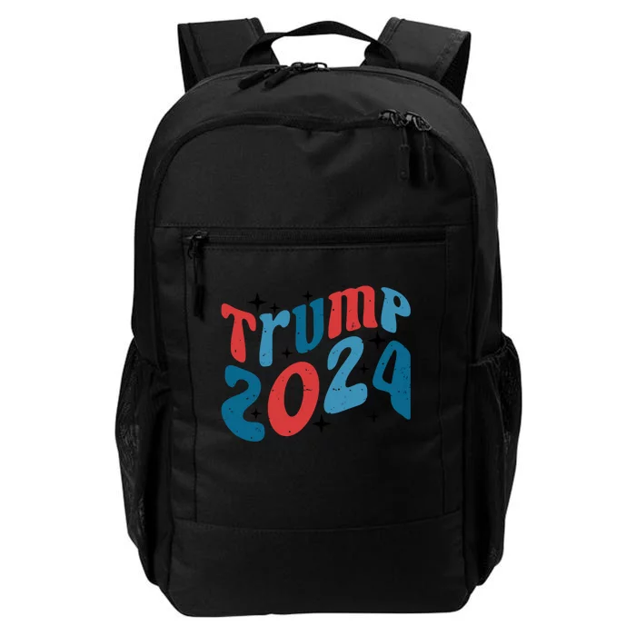 Retro Trump 2024 Era Graphic Daily Commute Backpack