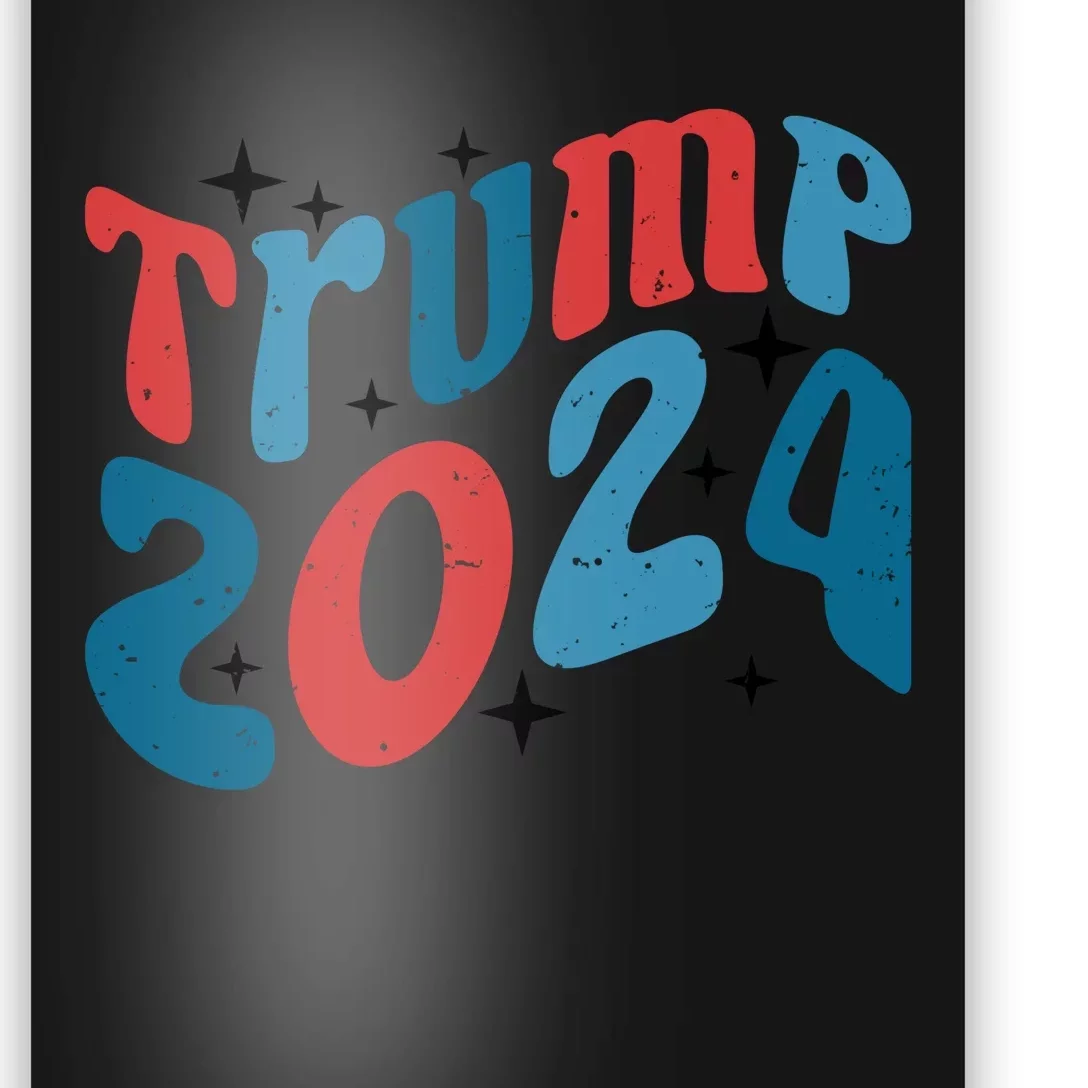 Retro Trump 2024 Era Graphic Poster